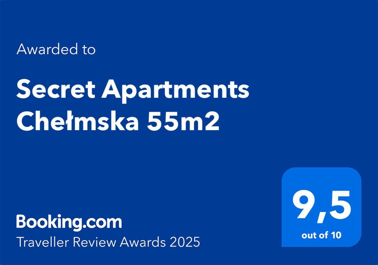 Secret Apartments Chelmska 55M2 Warschau Exterior foto